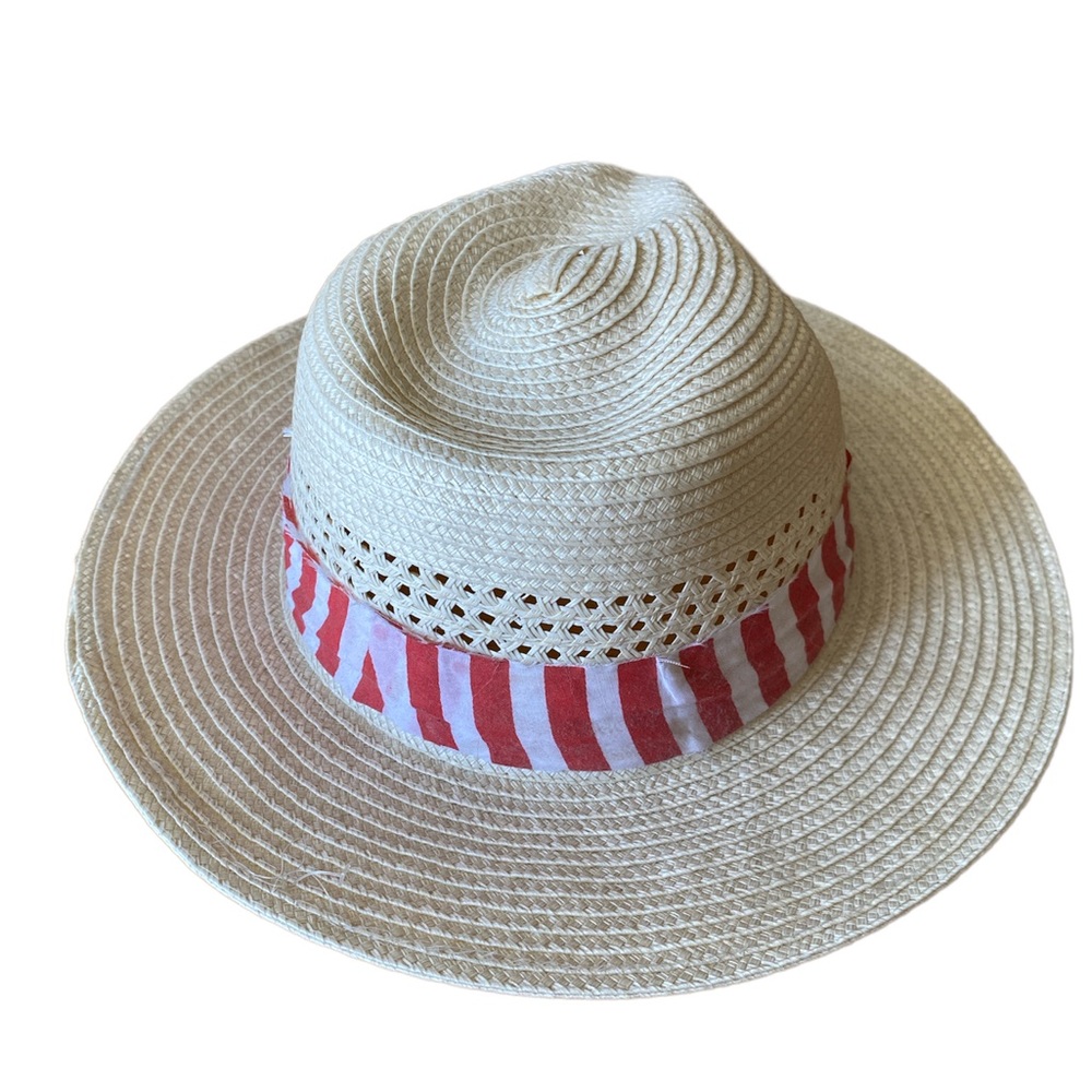 Fourth of July/patriotic straw hat - Picture 2 of 2